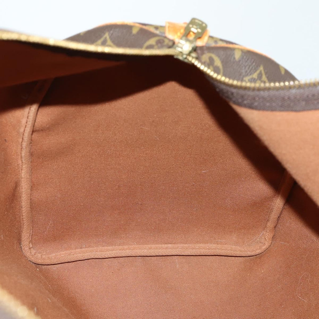 Louis Vuitton Keepall Bag Monogram Canvas Brown Canvas Travel Bag Bag (Pre-Owned)