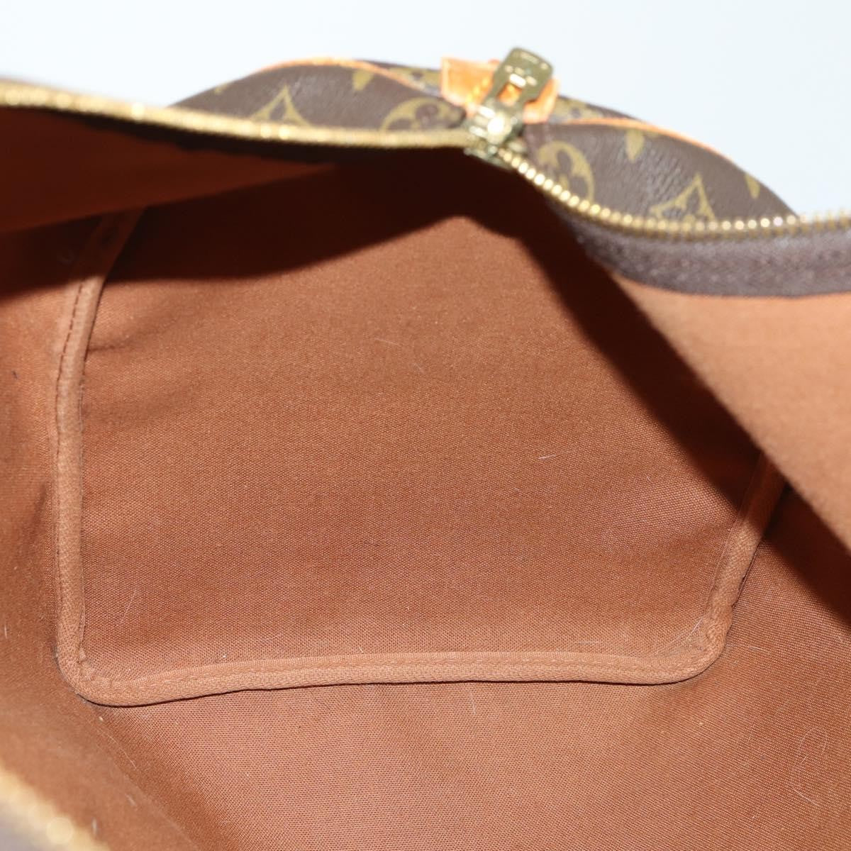 Louis Vuitton Keepall Bag Monogram Canvas Brown Canvas Travel Bag Bag (Pre-Owned)