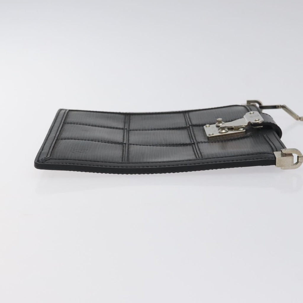Louis Vuitton Mojito Handbag Stretch Epi Leather Black Leather Shoulder Bag Bag (Pre-Owned)