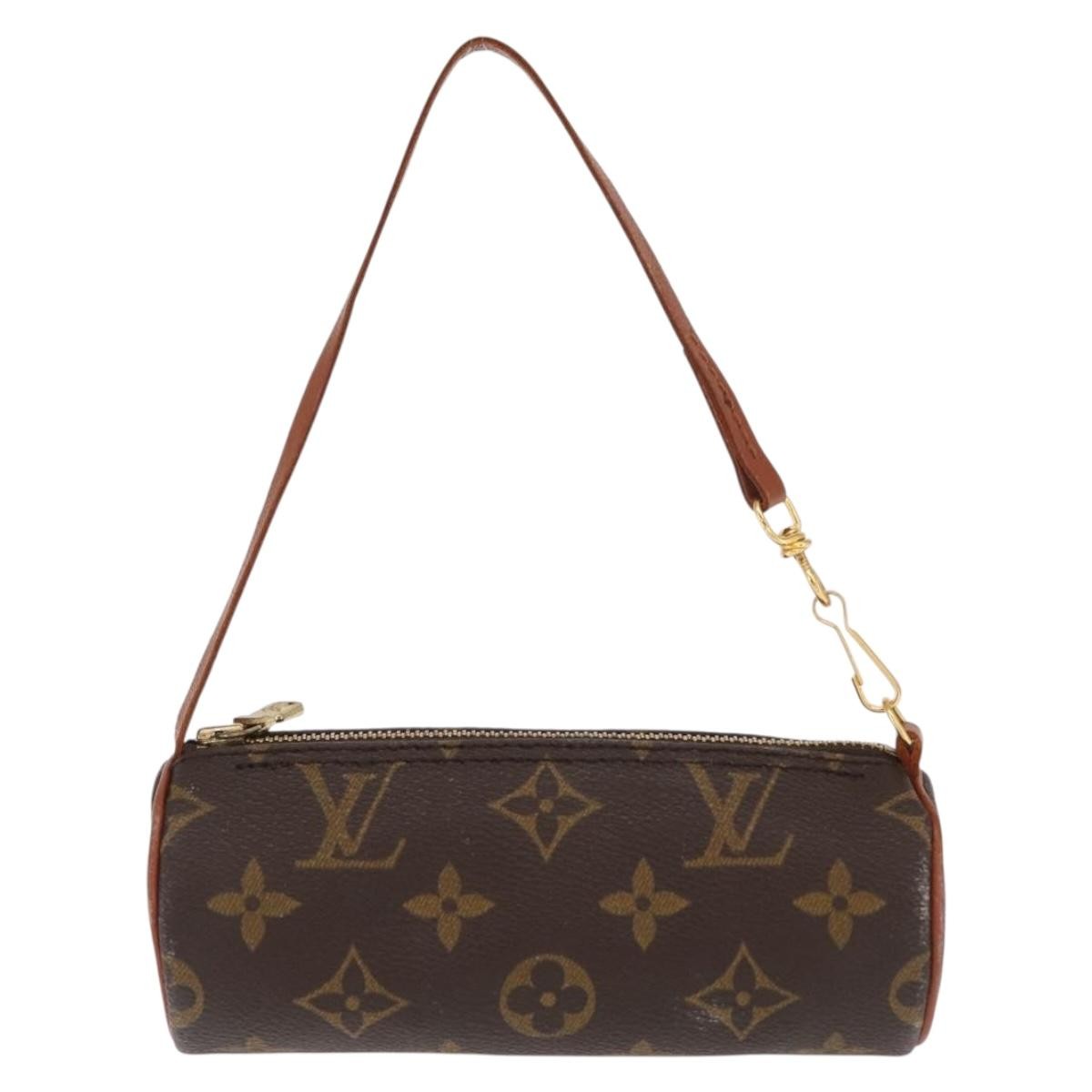Louis Vuitton Papillon Pochette Monogram Canvas Brown Canvas Clutche & Pouche Bag (Pre-Owned)