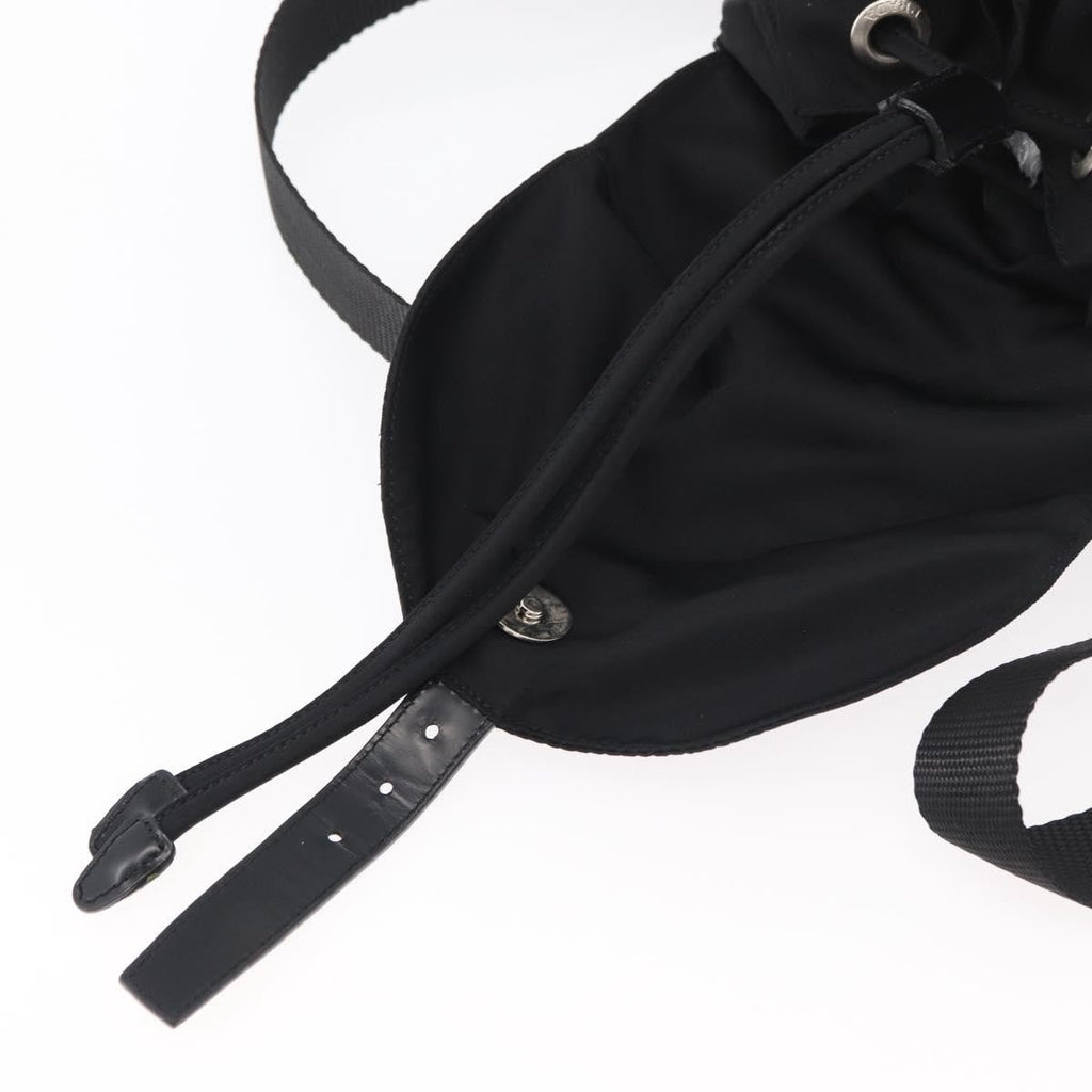 Prada Sac À Dos Re-Nylon Nylon Black Nylon Backpack Bag (Pre-Owned)