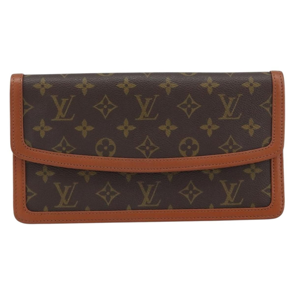 Louis Vuitton Dame Pochette Monogram Canvas Brown Canvas Clutche & Pouche Bag (Pre-Owned)