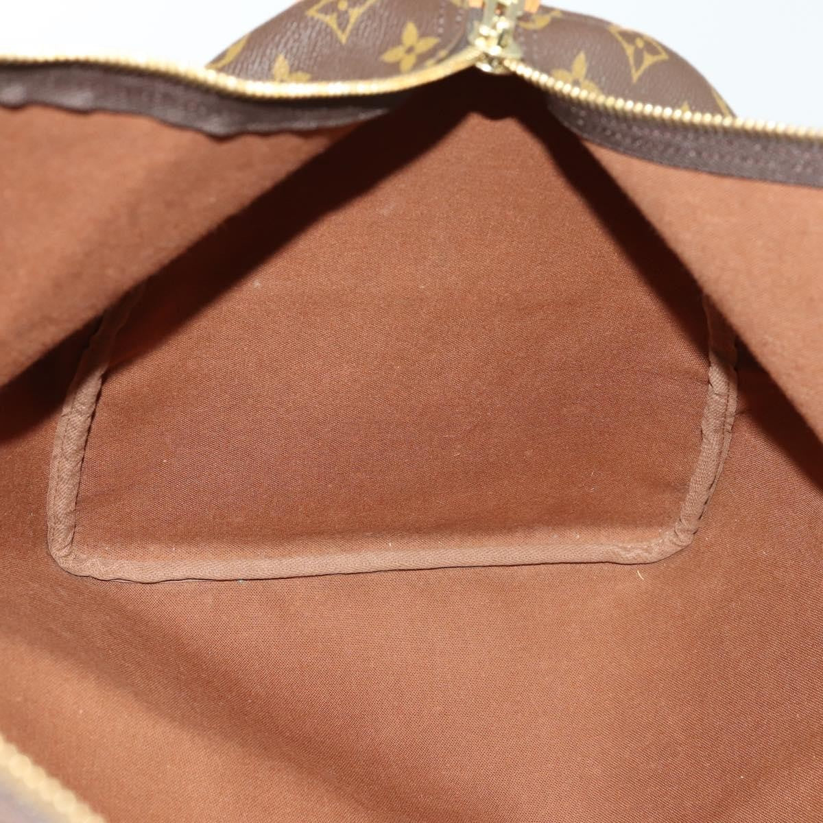 Louis Vuitton Keepall Bag Monogram Canvas Brown Canvas Travel Bag Bag (Pre-Owned)