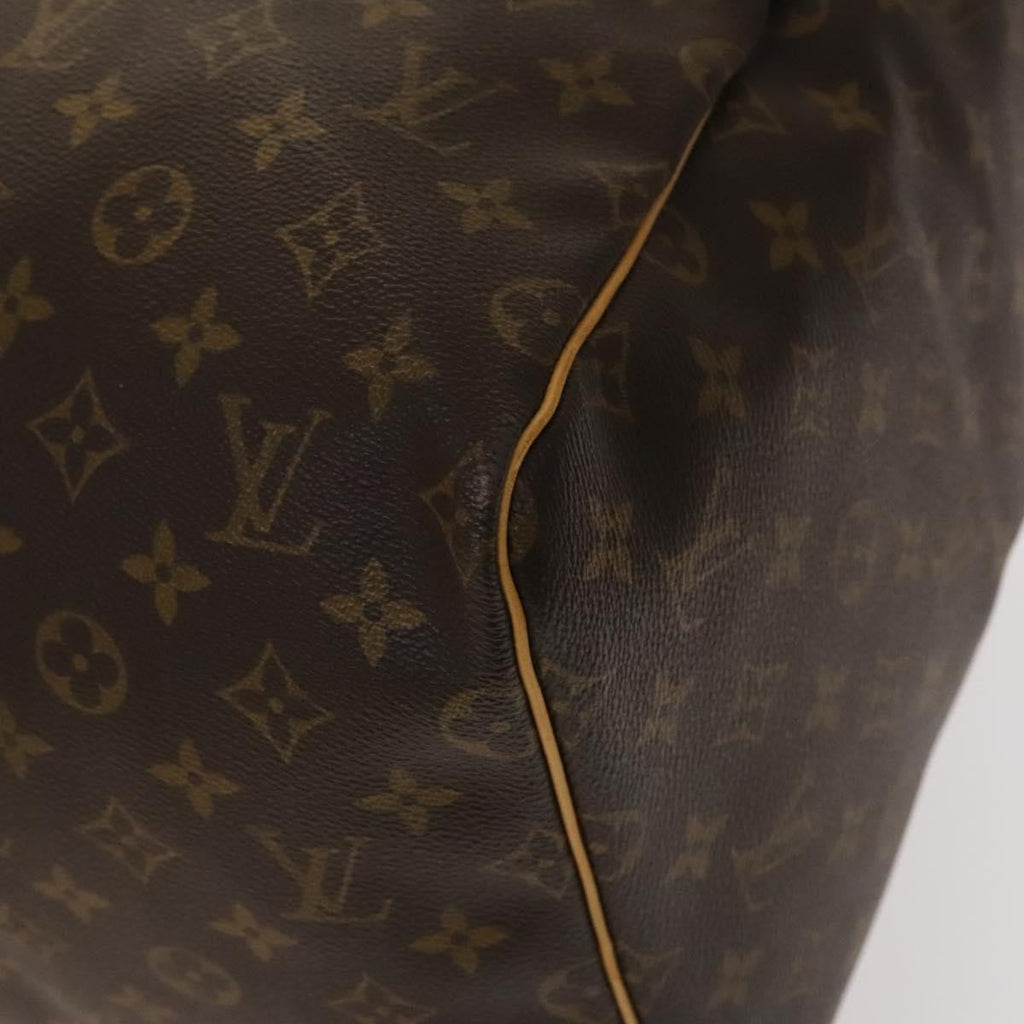 Louis Vuitton Keepall Bag Monogram Canvas Brown Canvas Travel Bag Bag (Pre-Owned)