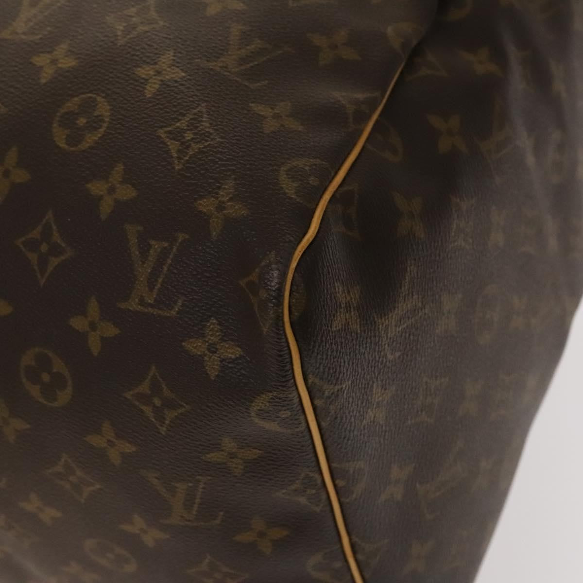 Louis Vuitton Keepall Bag Monogram Canvas Brown Canvas Travel Bag Bag (Pre-Owned)