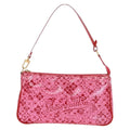 Louis Vuitton Pochette Accessoires Cosmic Blossom Pink Pvc Clutche & Pouche Bag (Pre-Owned)