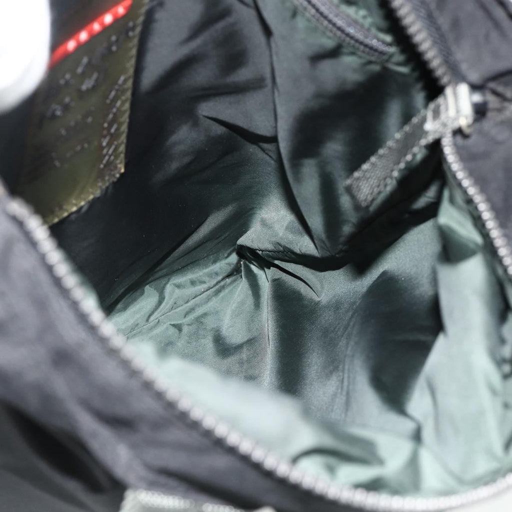 Prada Sport Tote Bag Nylon Black Nylon Tote Bag Bag (Pre-Owned)