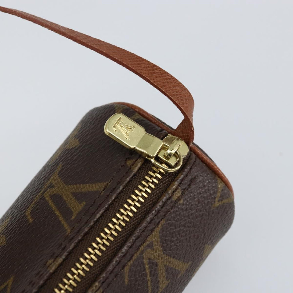 Louis Vuitton Papillon Pochette Monogram Canvas Brown Canvas Clutche & Pouche Bag (Pre-Owned)