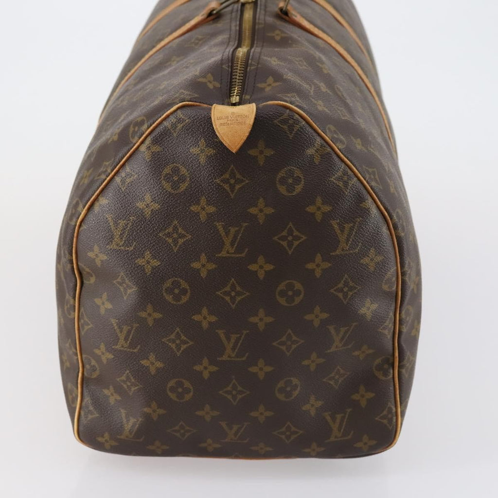 Louis Vuitton Keepall Bag Monogram Canvas Brown Canvas Travel Bag Bag (Pre-Owned)