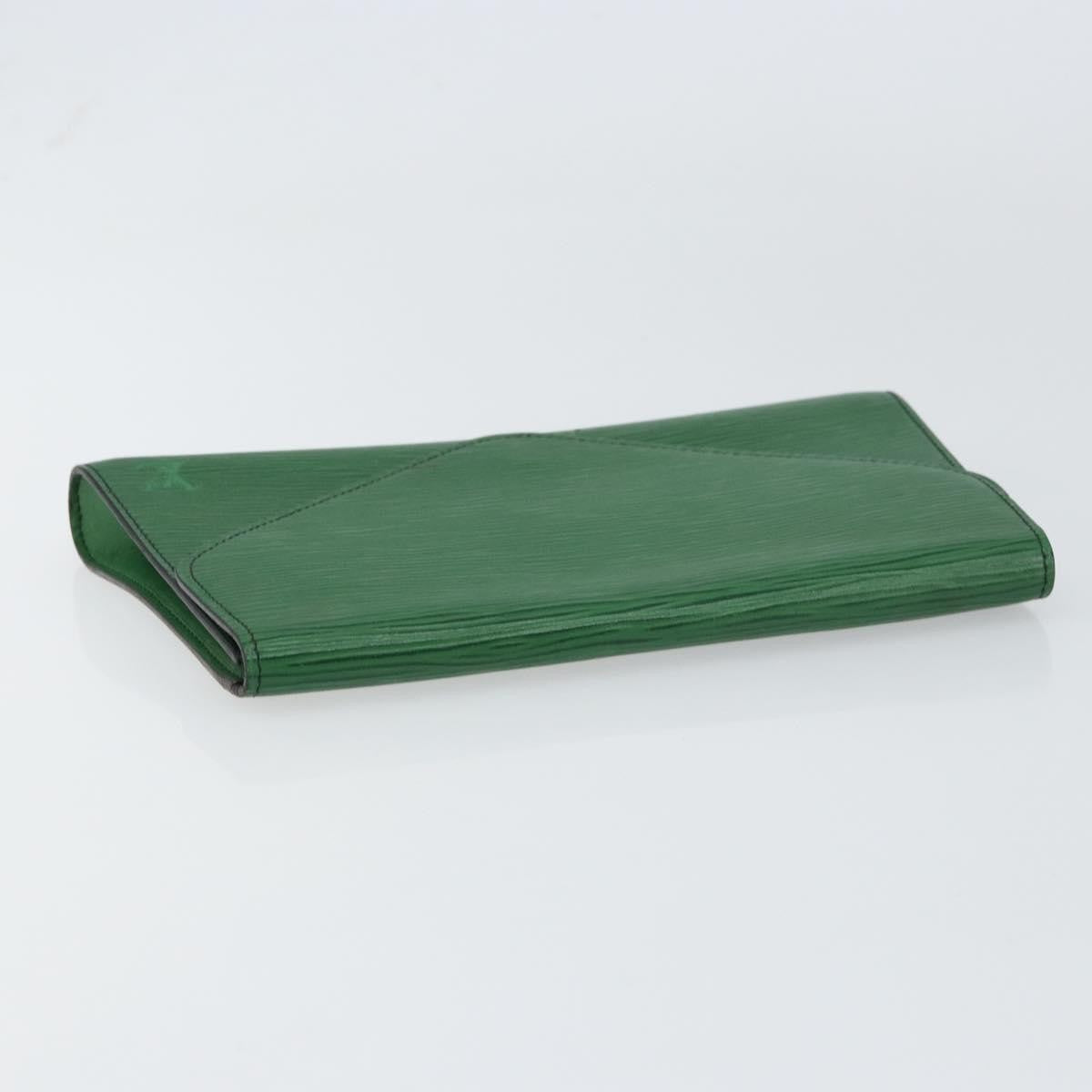 Louis Vuitton Art Deco Clutch Epi Leather Green Leather Clutche & Pouche Bag (Pre-Owned)