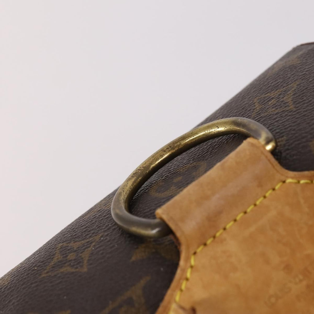 Louis Vuitton Vintage Montsouris Backpack Monogram Canvas Brown Canvas Backpack Bag (Pre-Owned)