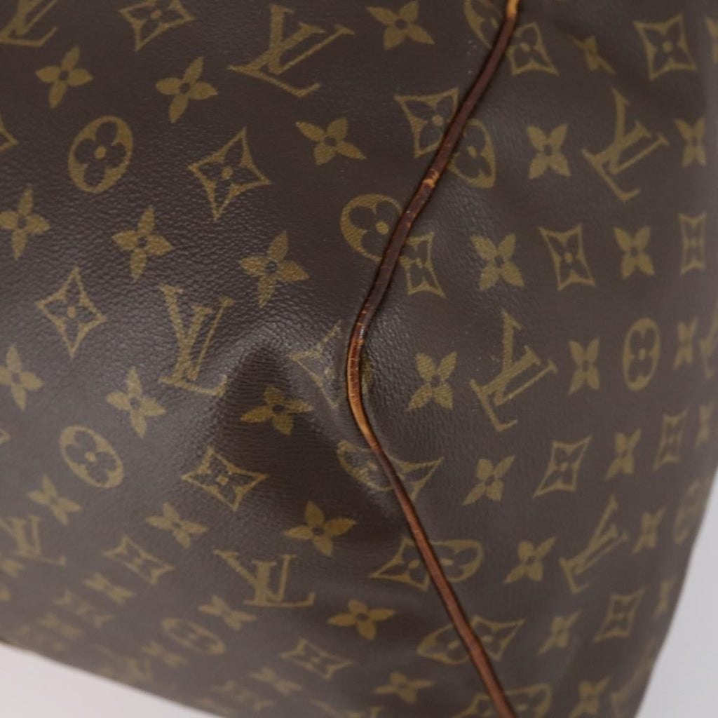Louis Vuitton Keepall Bag Monogram Canvas Brown Canvas Travel Bag Bag (Pre-Owned)