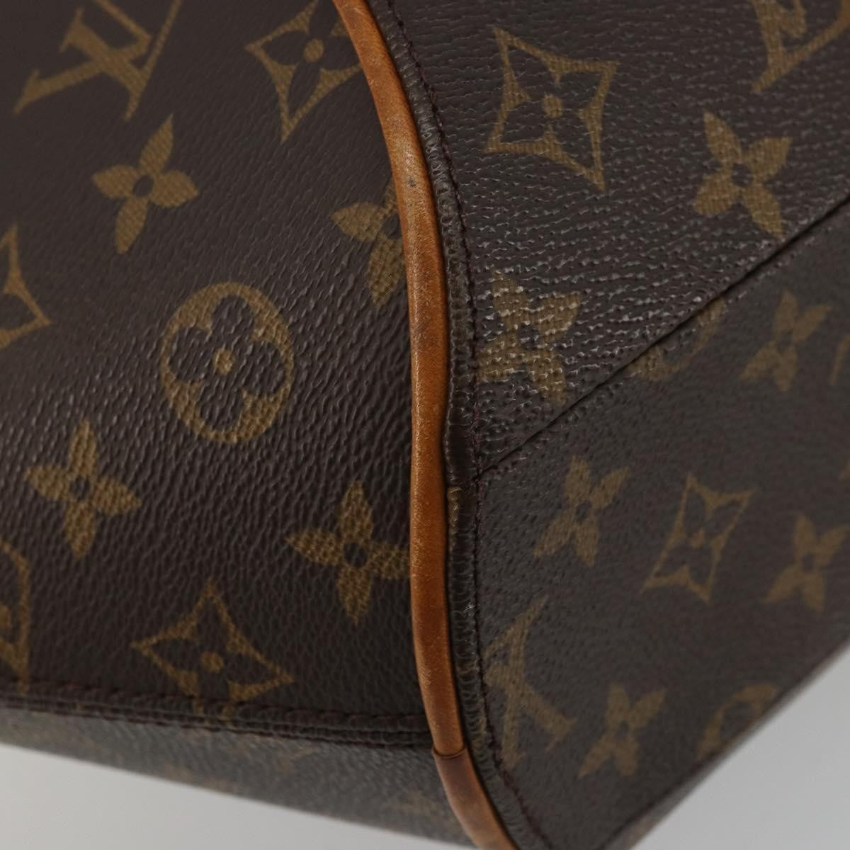 Louis Vuitton Ellipse Bag Monogram Canvas Brown Canvas Handbag (Pre-Owned)
