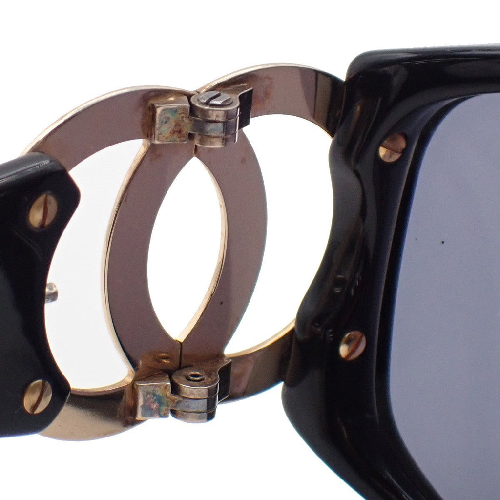 Chanel Logo Cc Sunglasses Plastic Black Plastic Sunglasse Accessory (Pre-Owned)