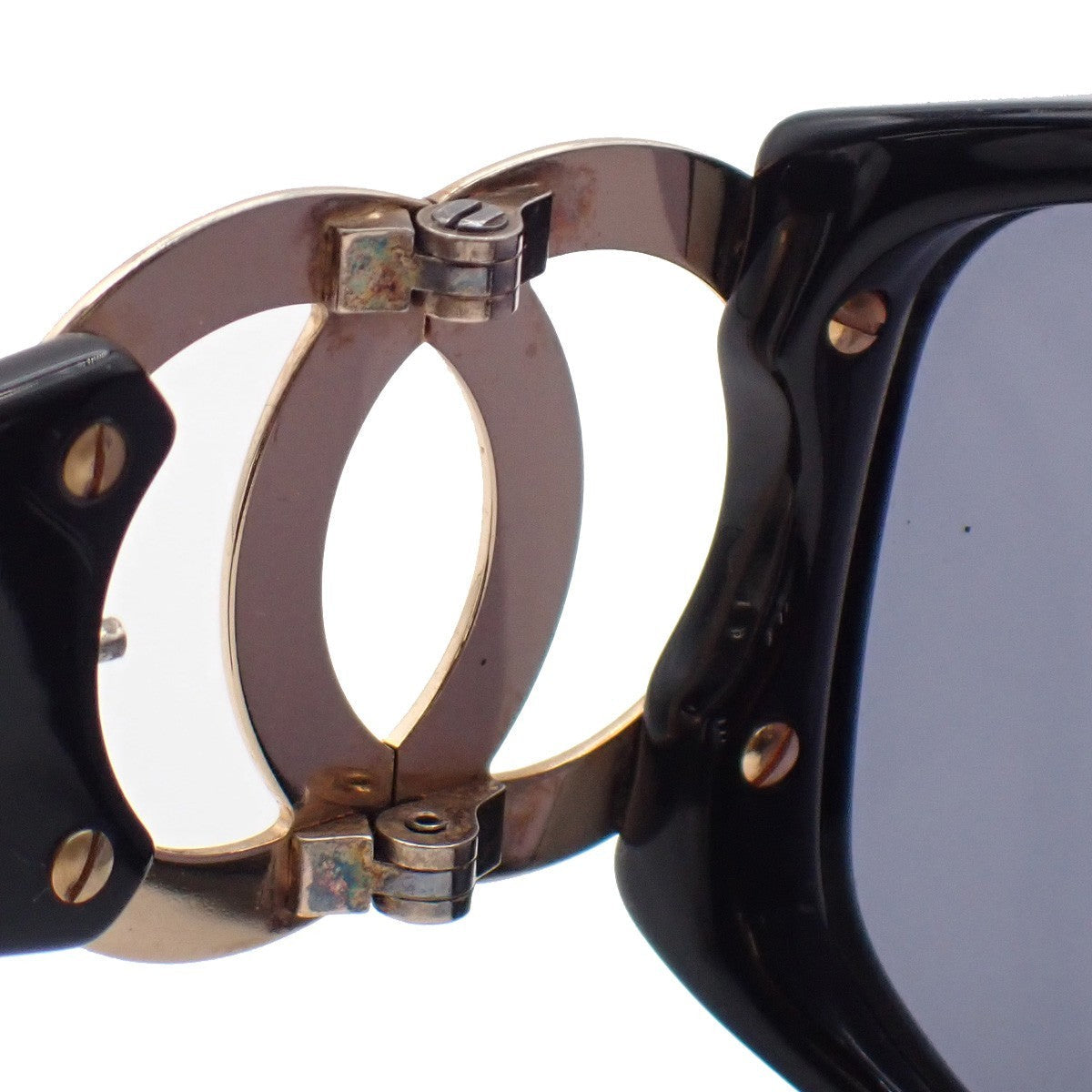 Chanel Logo Cc Sunglasses Plastic Black Plastic Sunglasse Accessory (Pre-Owned)