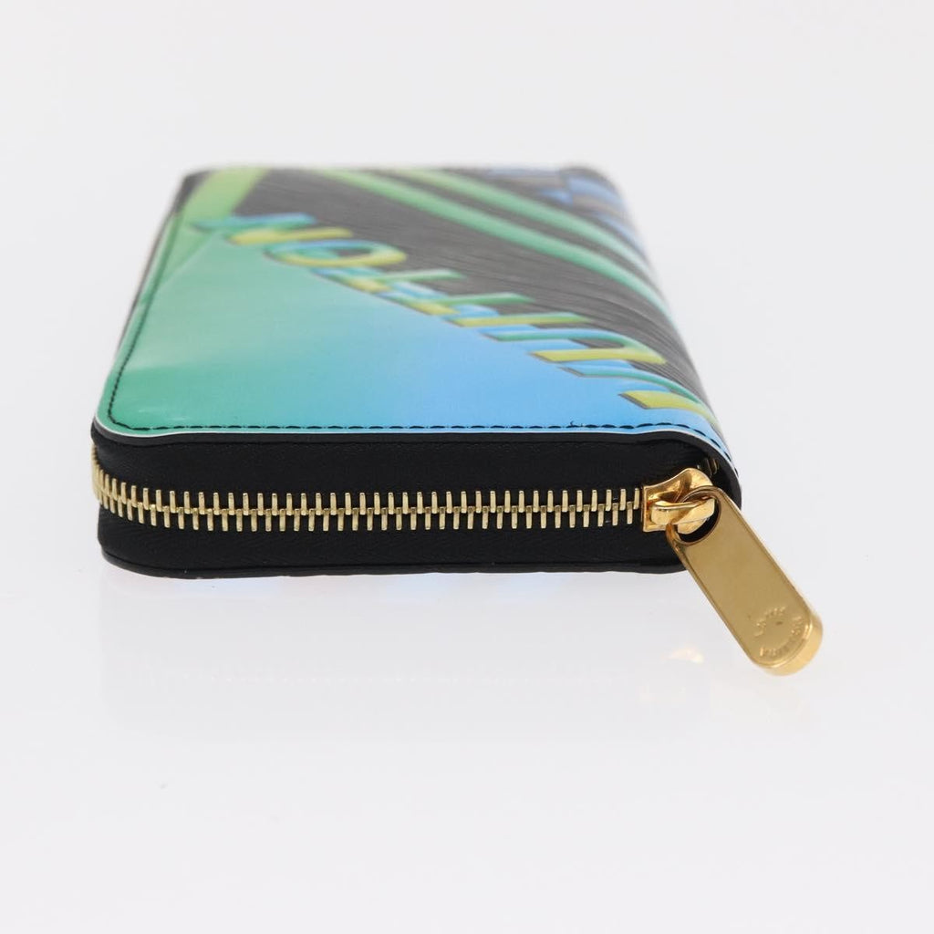 Louis Vuitton Zippy Wallet Nm Epi Race Édition Limitée Blue Leather Wallets Accessory (Pre-Owned)