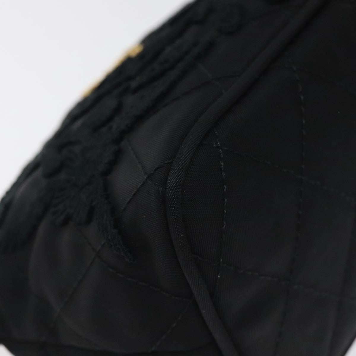 Prada Vintage Pouch Tessuto Gold Nylon Clutche & Pouche Bag (Pre-Owned)