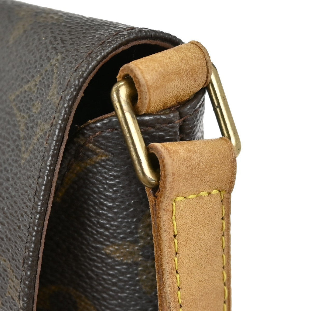 Louis Vuitton Musette Salsa Handbag Monogram Canvas Brown Canvas Shoulder Bag Bag (Pre-Owned)