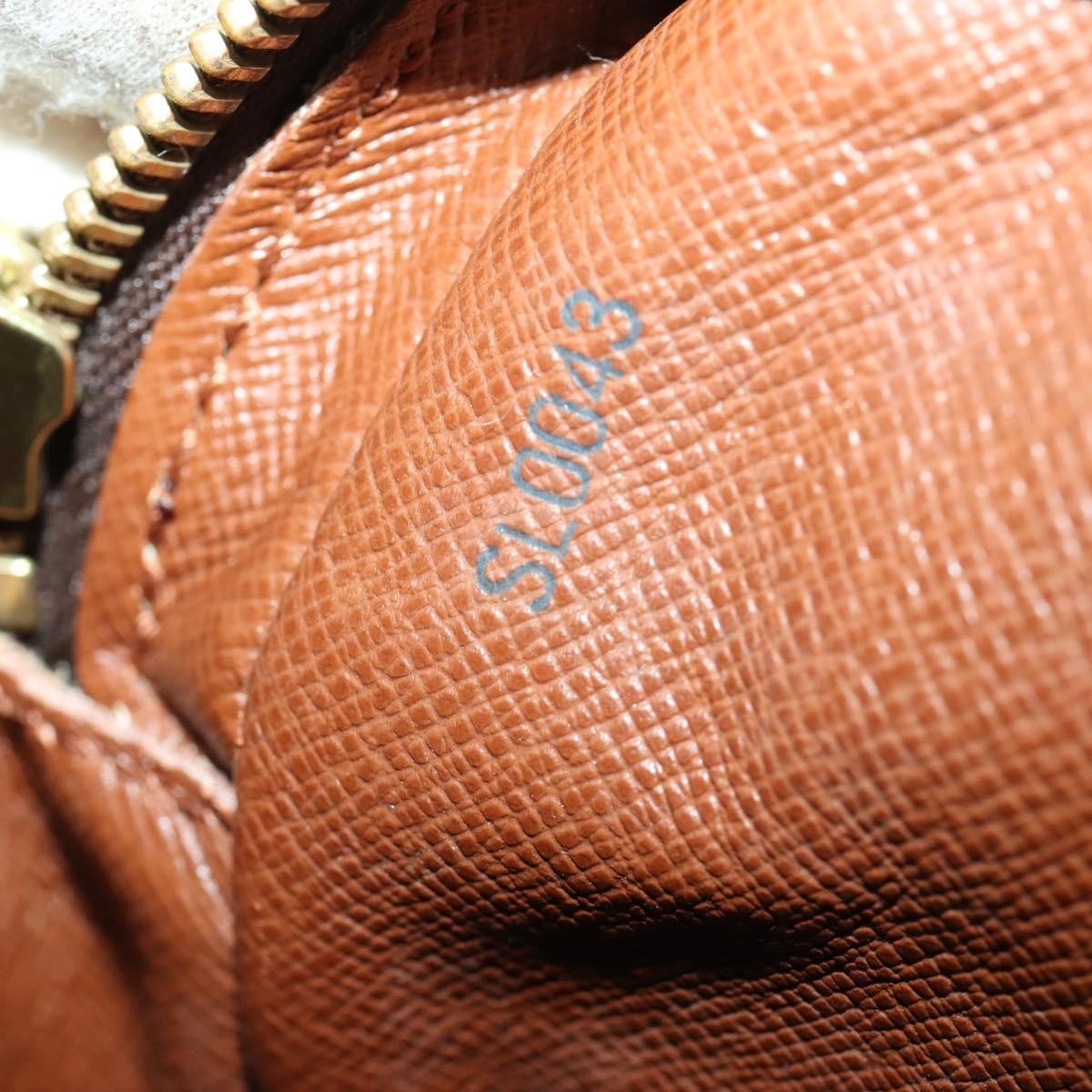 Louis Vuitton Danube Handbag Monogram Canvas Brown Canvas Shoulder Bag Bag (Pre-Owned)