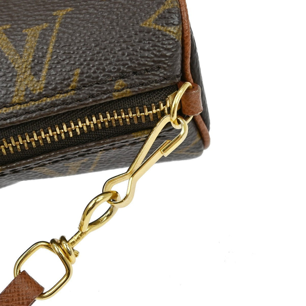 Louis Vuitton Papillon Pochette Monogram Canvas Brown Canvas Clutche & Pouche Bag (Pre-Owned)