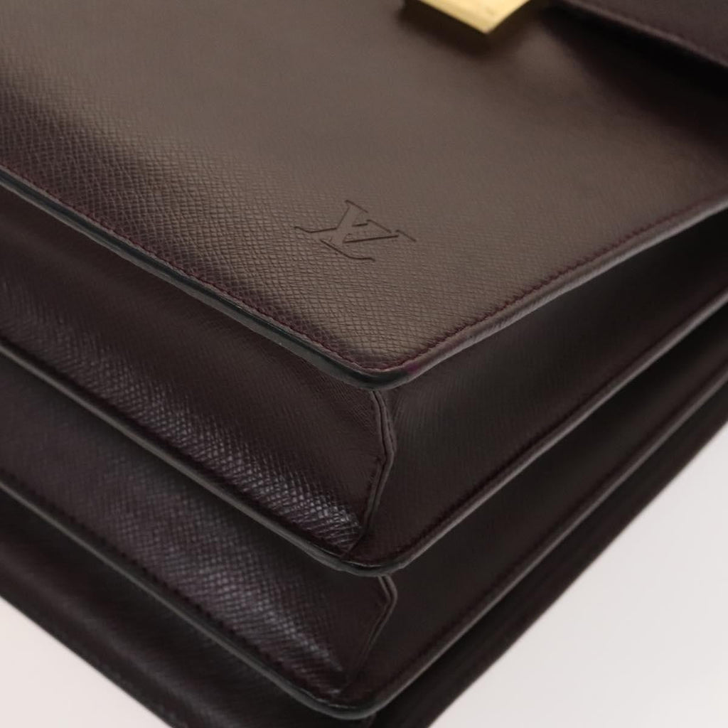 Louis Vuitton Rendez-Vous Shoulder Bag Monogram Metal Calfskin Brown Leather Bag (Pre-Owned)