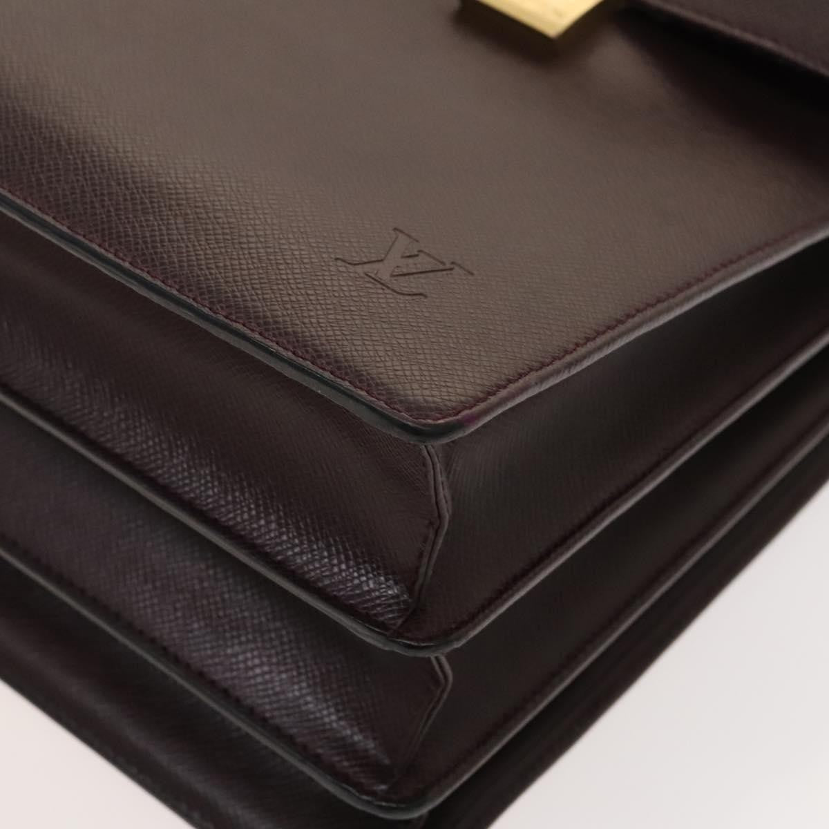Louis Vuitton Rendez-Vous Shoulder Bag Monogram Metal Calfskin Brown Leather Bag (Pre-Owned)