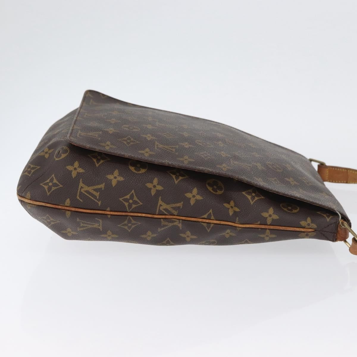 Louis Vuitton Musette Salsa Handbag Monogram Canvas Brown Canvas Shoulder Bag Bag (Pre-Owned)