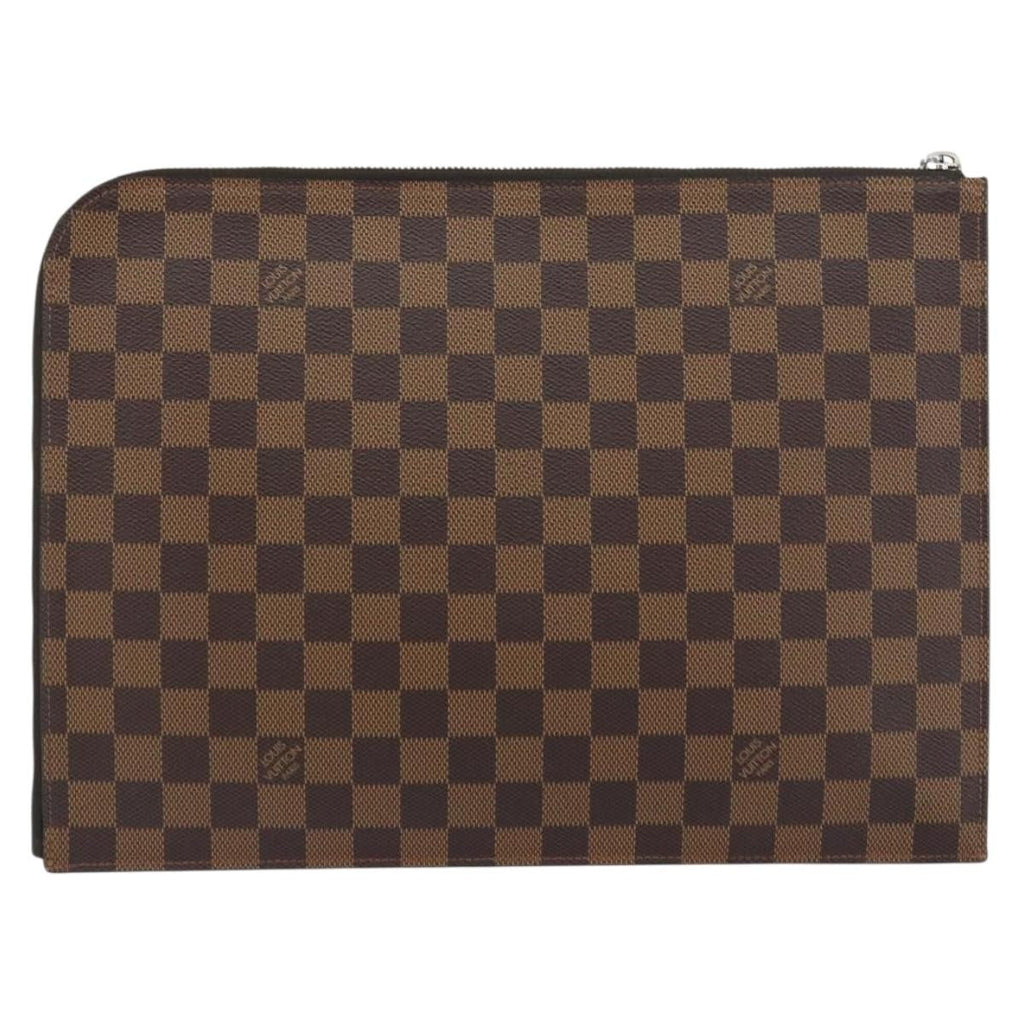 Louis Vuitton Pochette Jour Limited Edition Chapman Savane Damier Brown Canvas Clutche & Pouche Bag (Pre-Owned)