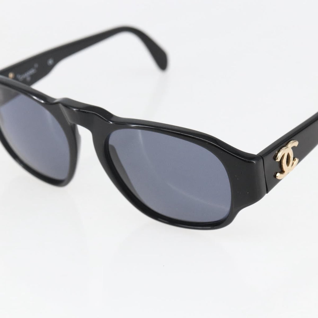 Chanel Logo Cc Sunglasses Plastic Black Plastic Sunglasse Accessory (Pre-Owned)