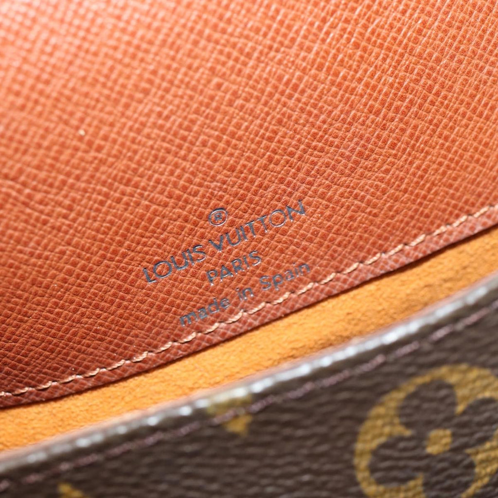 Louis Vuitton Musette Salsa Handbag Monogram Canvas Brown Canvas Shoulder Bag Bag (Pre-Owned)