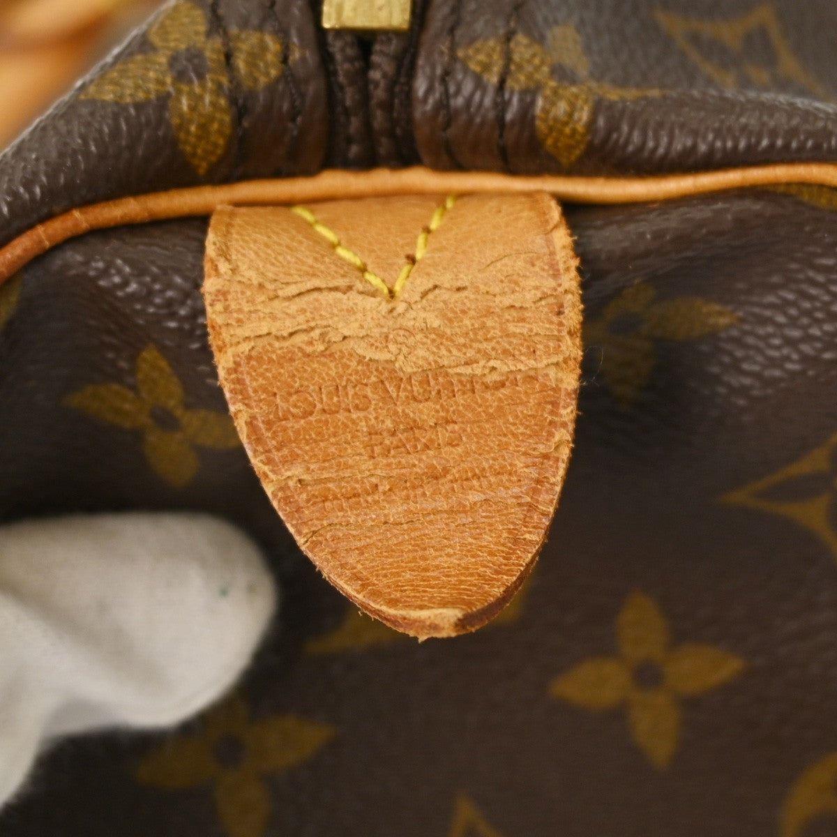Louis Vuitton Keepall Bag Monogram Canvas Brown Canvas Travel Bag Bag (Pre-Owned)