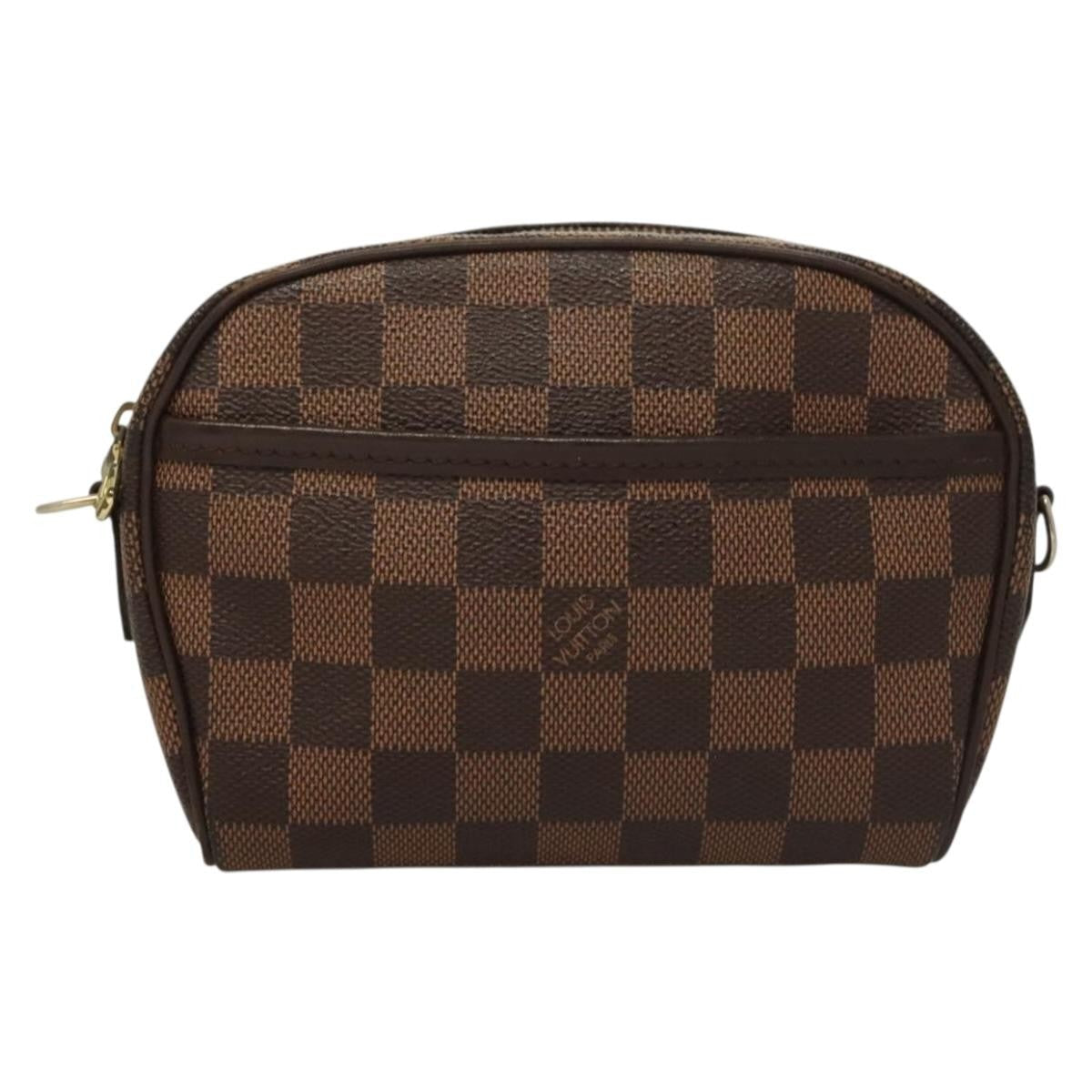 Louis Vuitton Ipanema Handbag Damier Brown Canvas Shoulder Bag Bag (Pre-Owned)