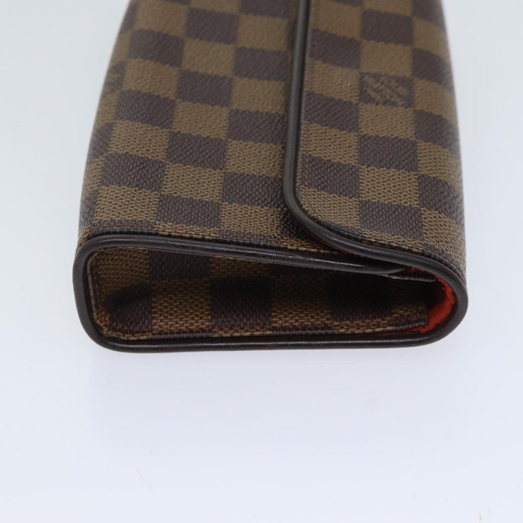 Louis Vuitton Florentine Waist Bag Damier Canvas Brown Canvas Clutche & Pouche Bag (Pre-Owned)