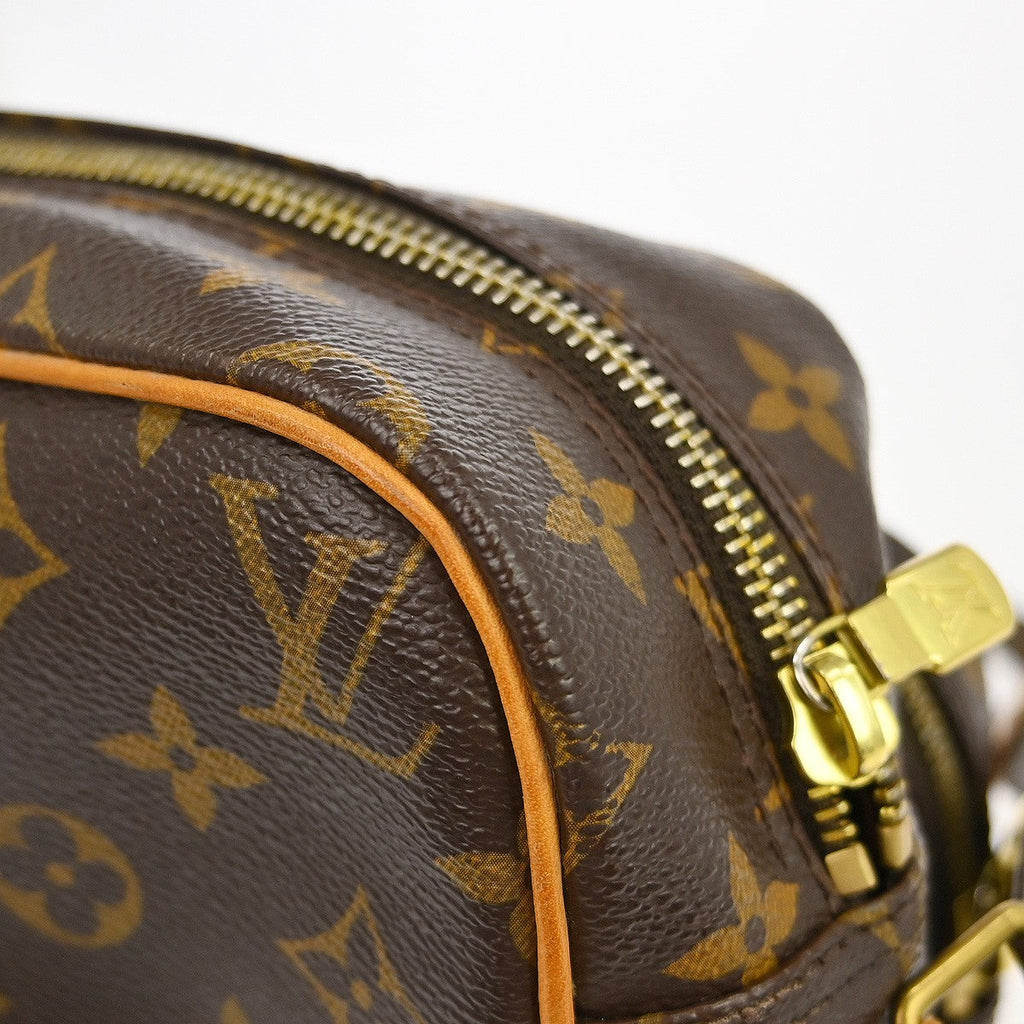 Louis Vuitton Nil Messenger Bag Monogram Canvas Brown Canvas Shoulder Bag Bag (Pre-Owned)
