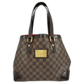 Louis Vuitton Hampstead Handbag Damier Brown Canvas Tote Bag Bag (Pre-Owned)