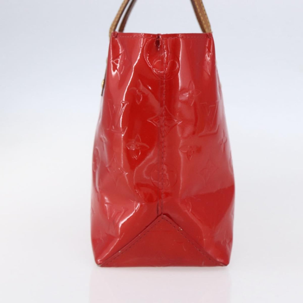 Louis Vuitton Reade Handbag Monogram Vernis Red Patent_Leather Handbag (Pre-Owned)