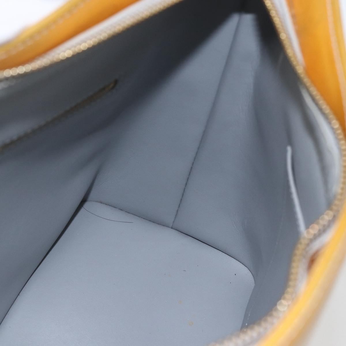 Louis Vuitton Houston Handbag Monogram Vernis Beige Patent_Leather Tote Bag Bag (Pre-Owned)