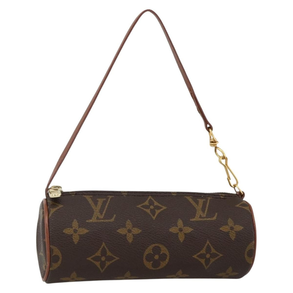 Louis Vuitton Papillon Pochette Monogram Canvas Brown Canvas Clutche & Pouche Bag (Pre-Owned)