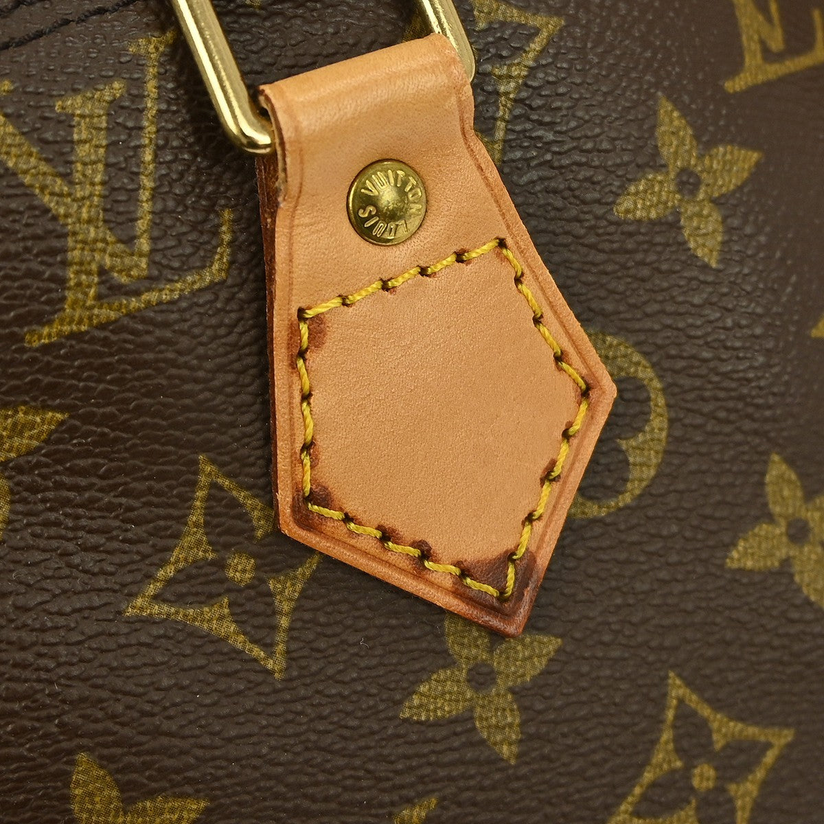 Louis Vuitton Alma Handbag Monogram Canvas Brown Canvas Handbag (Pre-Owned)