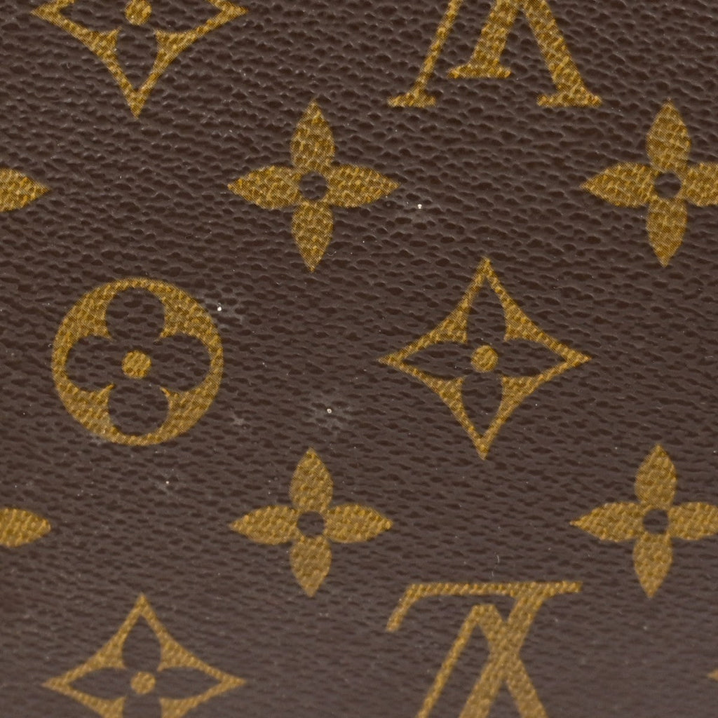 Louis Vuitton Cartouchiere Handbag Monogram Canvas Brown Canvas Crossbody Bag Bag (Pre-Owned)