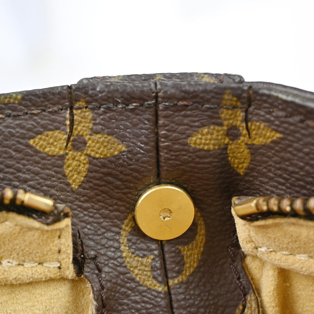 Louis Vuitton Monogram Looping Handbag Monogram Canvas Brown Canvas Shoulder Bag Bag (Pre-Owned)