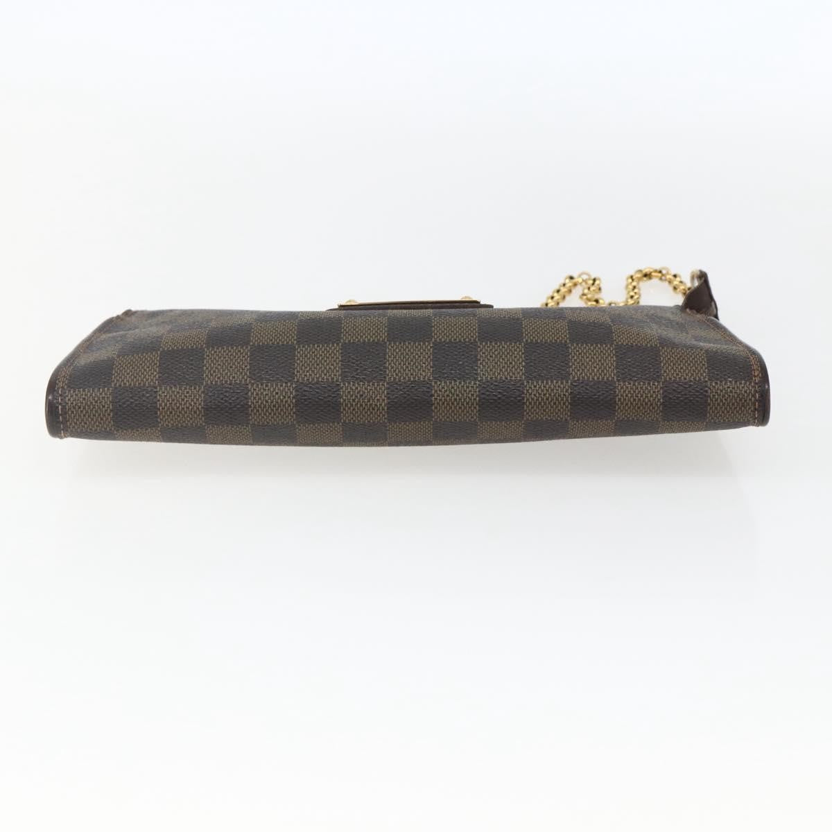 Louis Vuitton Sophie Handbag Damier Brown Canvas Clutche & Pouche Bag (Pre-Owned)