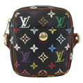 Louis Vuitton Rift Handbag Monogram Multicolor Black Canvas Shoulder Bag Bag (Pre-Owned)