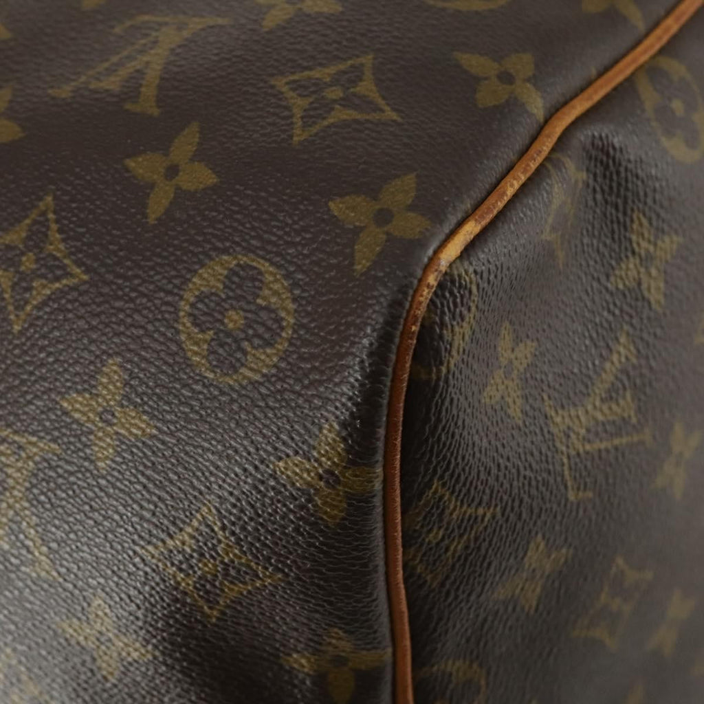 Louis Vuitton Keepall Bag Monogram Canvas Brown Canvas Travel Bag Bag (Pre-Owned)