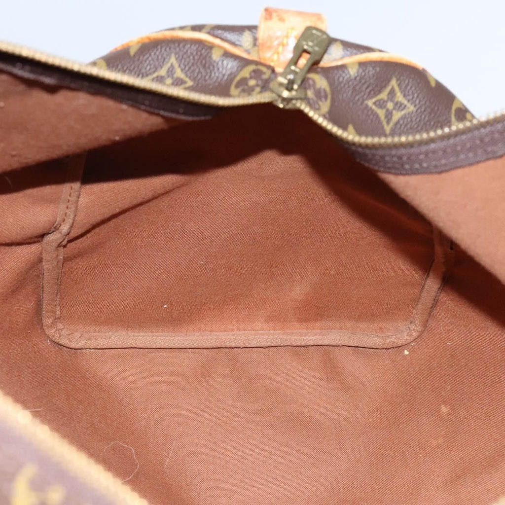 Louis Vuitton Keepall Bag Monogram Canvas Brown Canvas Travel Bag Bag (Pre-Owned)