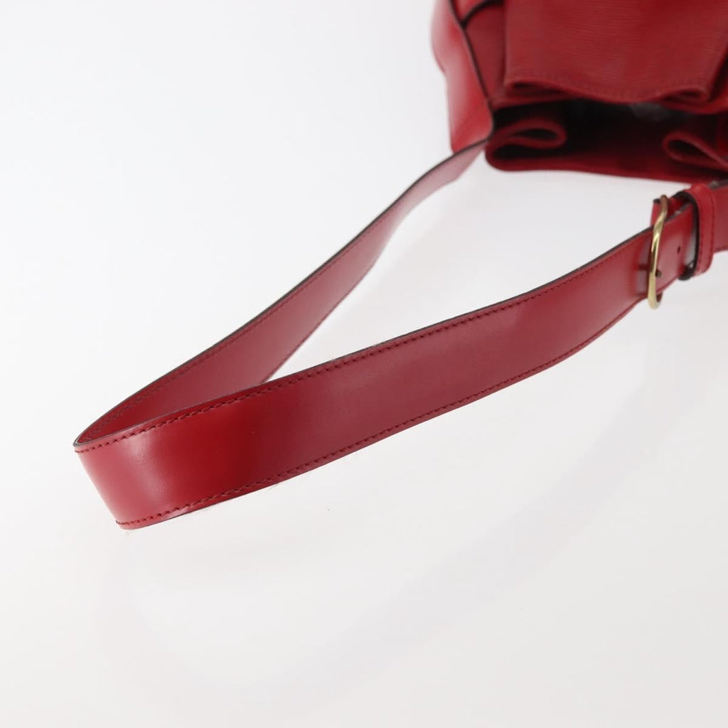 Louis Vuitton Vintage Sac D'epaule Handbag Epi Leather Red Leather Shoulder Bag Bag (Pre-Owned)