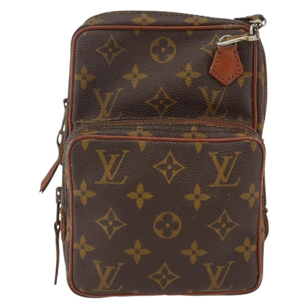 Louis Vuitton Amazone Bag Monogram Canvas Brown Canvas Shoulder Bag Bag (Pre-Owned)