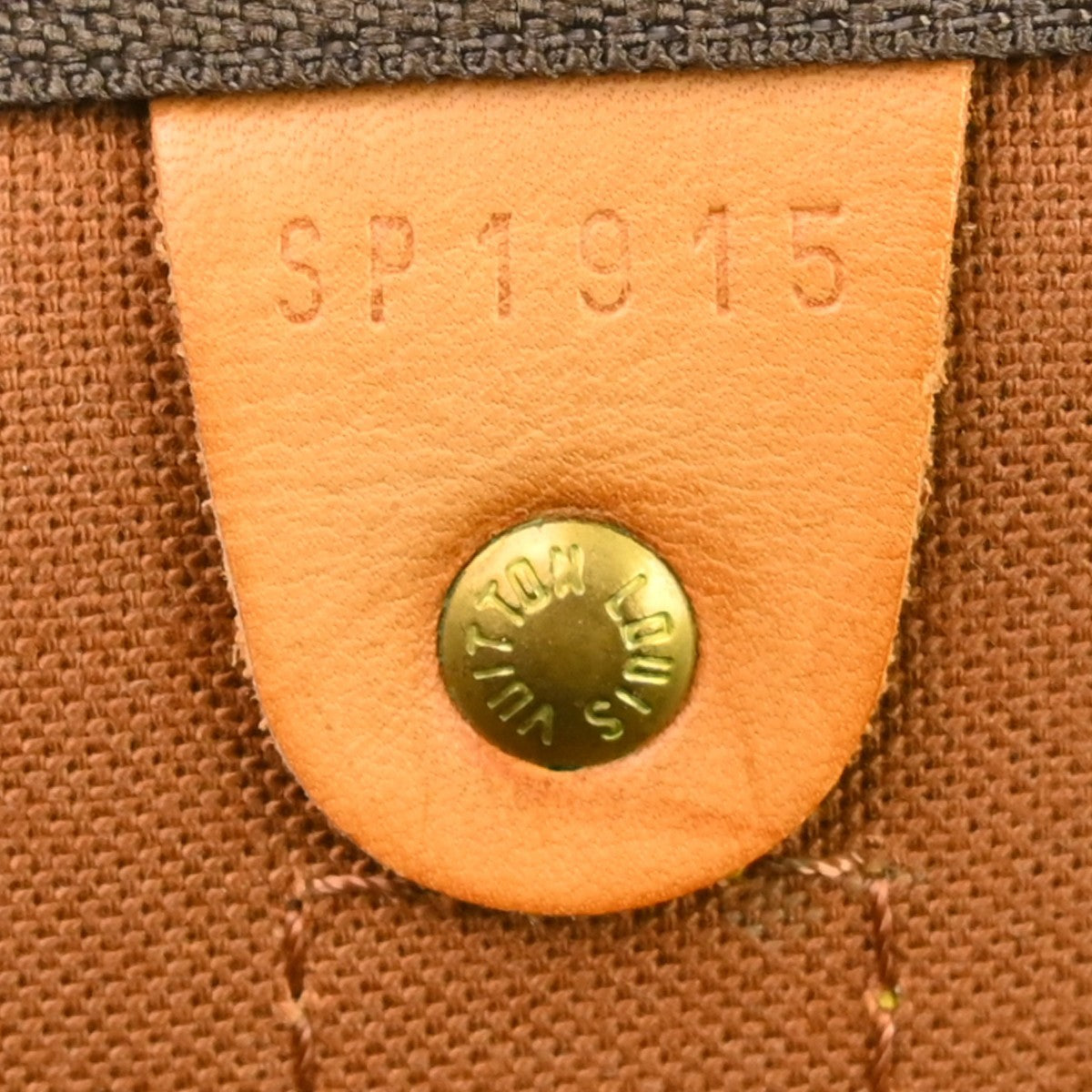 Louis Vuitton Keepall Bag Monogram Canvas Brown Canvas Travel Bag Bag (Pre-Owned)