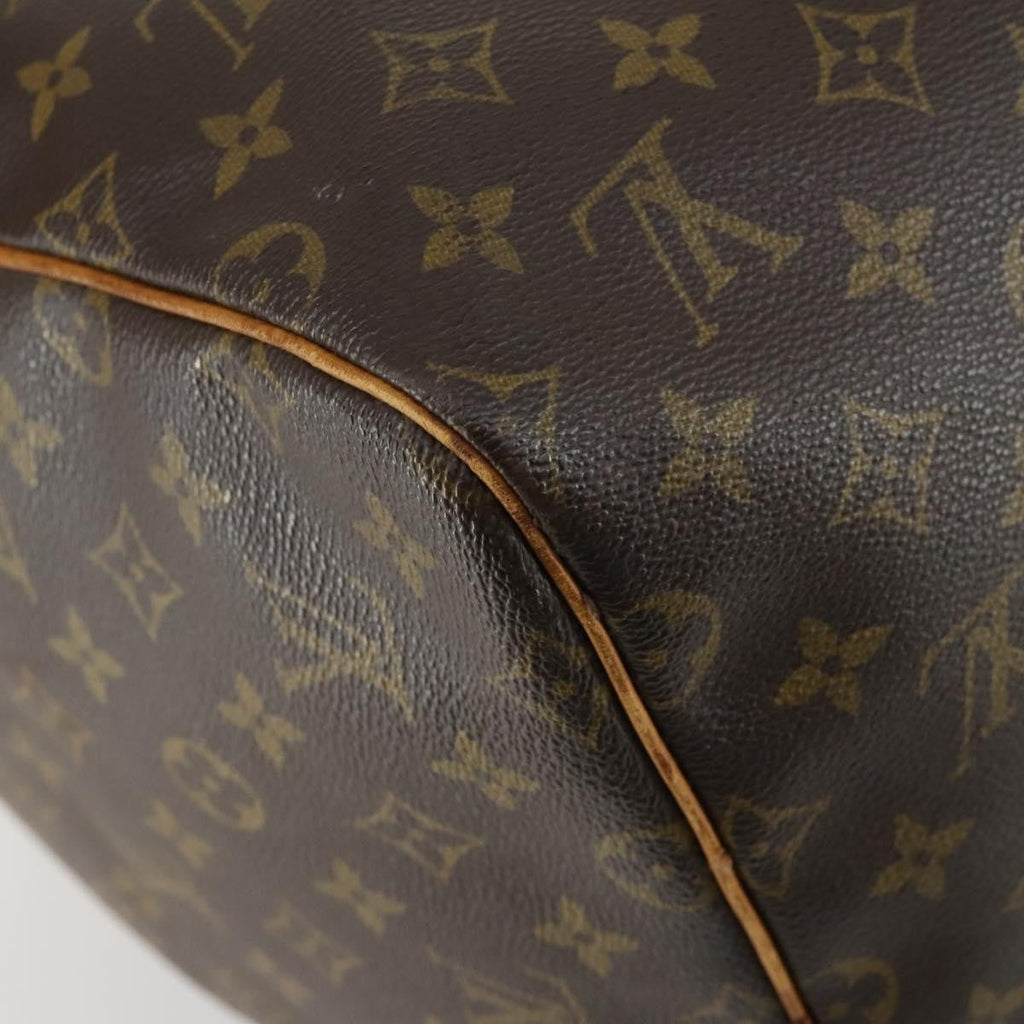 Louis Vuitton Keepall Bag Monogram Canvas Brown Canvas Travel Bag Bag (Pre-Owned)