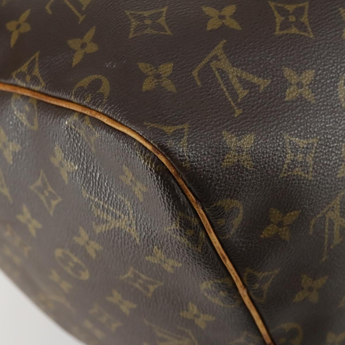 Louis Vuitton Keepall Bag Monogram Canvas Brown Canvas Travel Bag Bag (Pre-Owned)